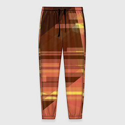 Брюки на резинке мужские Оттенки заката, цвет: 3D-принт