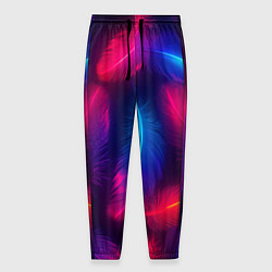 Мужские брюки Вспыхивающие перья - неоновое свечение