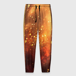 Мужские брюки Золотая блестящая текстура