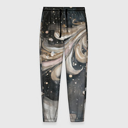 Мужские брюки Бежевый объемный узор