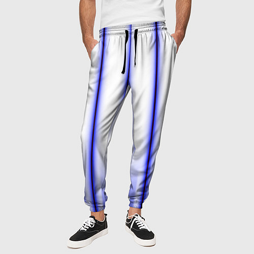 Мужские брюки Striped suit / 3D-принт – фото 3