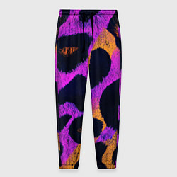 Мужские брюки Неоновый леопардовый узор