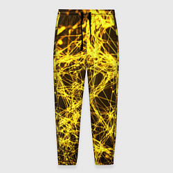 Мужские брюки Золотые нити текстура