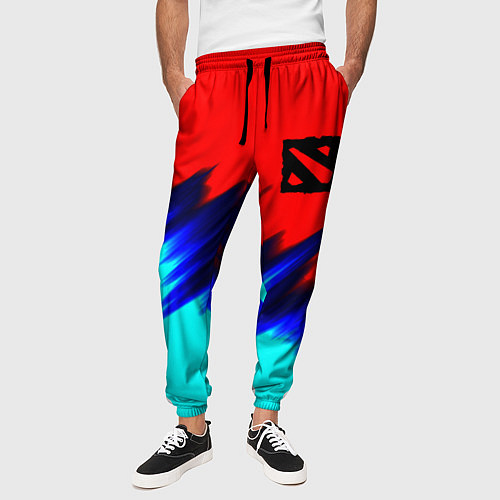 Мужские брюки Dota краски / 3D-принт – фото 3