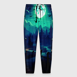 Брюки на резинке мужские Day of the Dead - Хэллоуин, цвет: 3D-принт