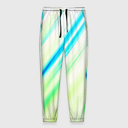 Брюки на резинке мужские Multicolored, цвет: 3D-принт