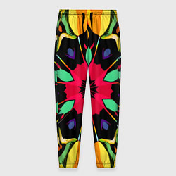 Мужские брюки Салатовый калейдоскоп