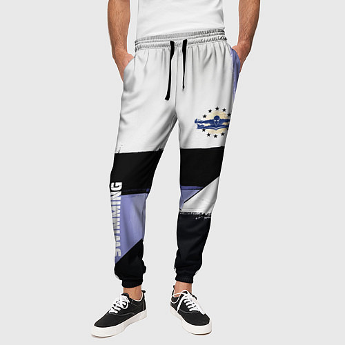 Мужские брюки Плавание спортивное / 3D-принт – фото 3