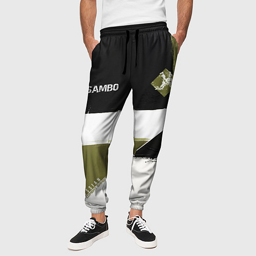 Мужские брюки Русское самбо / 3D-принт – фото 3