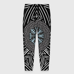 Мужские брюки Этнический узор с компасом жизни