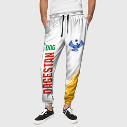 Брюки на резинке мужские Дагестан color, цвет: 3D-принт — фото 2