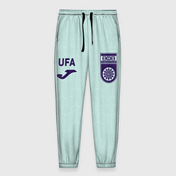 Мужские брюки Фк Уфа - мятный цвет и текстура