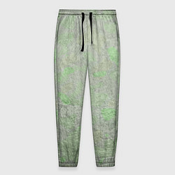 Мужские брюки Абстракция - green wall covered with moss