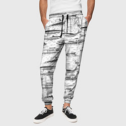 Брюки на резинке мужские Корюшка и водный транспорт, цвет: 3D-принт — фото 2
