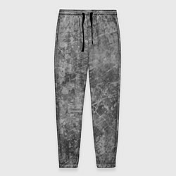 Мужские брюки Абстракция - grey polished chip