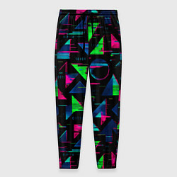Мужские брюки Геометрия глитч