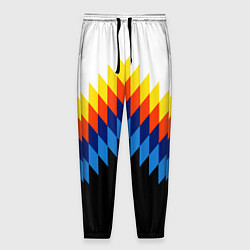 Брюки на резинке мужские Олдскульный паттерн, цвет: 3D-принт