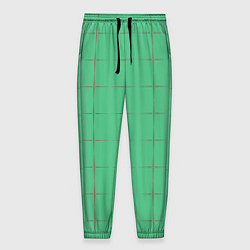 Мужские брюки Color green stripes