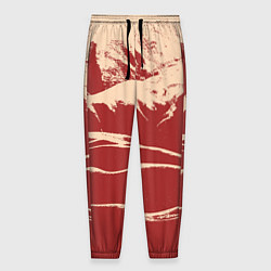 Брюки на резинке мужские Песочные горы-абстракция, цвет: 3D-принт