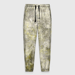 Мужские брюки Абстракция - yellow acidic liquid