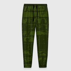 Брюки на резинке мужские Кирпичная стена, цвет: 3D-принт