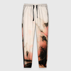 Мужские брюки Розовый взрыв абстракция