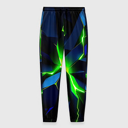 Мужские брюки Neon green glow