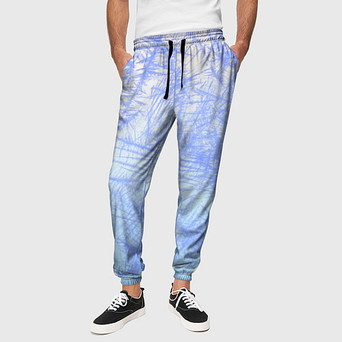 Мужские брюки В инее / 3D-принт – фото 3