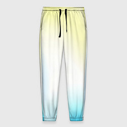 Мужские брюки Color yellow blue white