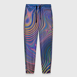 Мужские брюки Абстрактная рябь