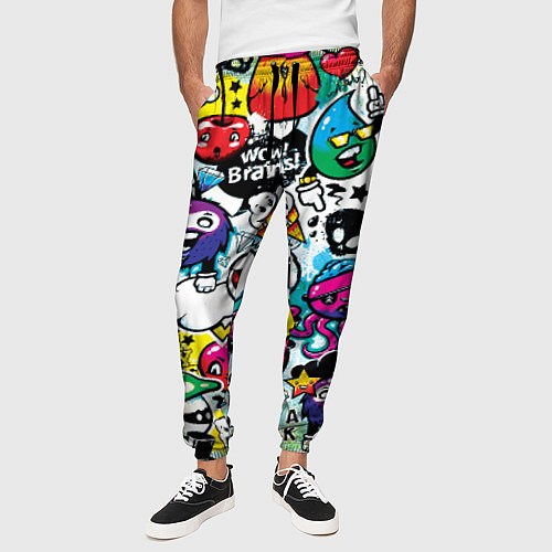 Мужские брюки Bombing / 3D-принт – фото 3