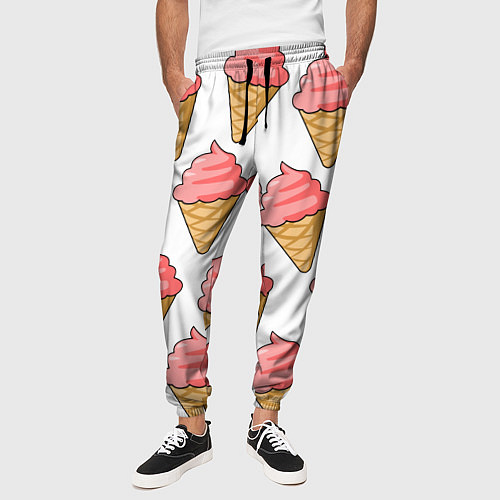 Мужские брюки Мороженки / 3D-принт – фото 3