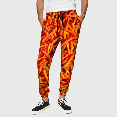 Мужские брюки Морковь / 3D-принт – фото 3