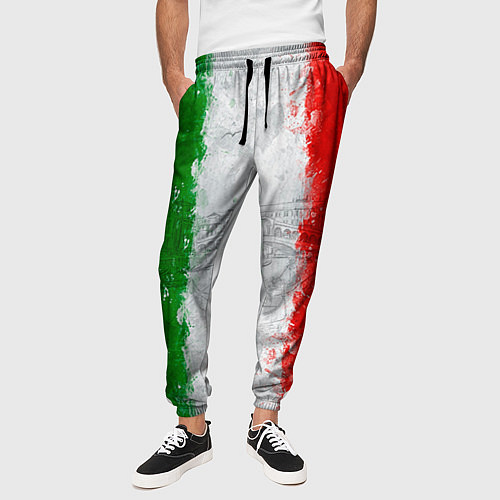 Мужские брюки Italian / 3D-принт – фото 3