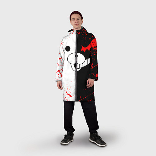 Мужской дождевик MONOKUMA / 3D-принт – фото 3