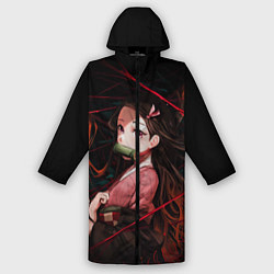 Дождевик мужской Nezuko Demon Slayer art, цвет: 3D-принт