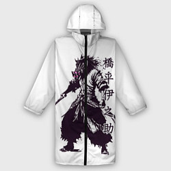 Дождевик мужской Inosuke in dark colors, цвет: 3D-принт