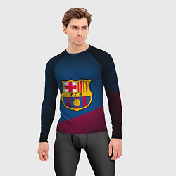 Рашгард мужской FCB Barcelona, цвет: 3D-принт — фото 2
