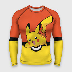 Рашгард мужской Pikachu, цвет: 3D-принт