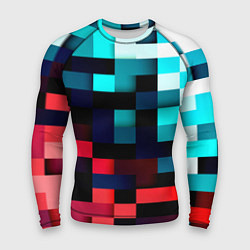 Рашгард мужской Pixel Color, цвет: 3D-принт