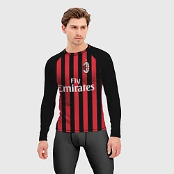 Рашгард мужской Milan FC: Fly Emirates, цвет: 3D-принт — фото 2
