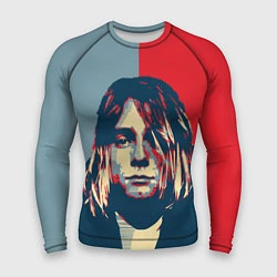 Рашгард мужской Kurt Cobain, цвет: 3D-принт