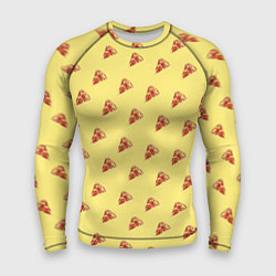 Рашгард мужской Рай пиццы, цвет: 3D-принт