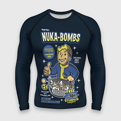 Рашгард мужской Nuka Bombs, цвет: 3D-принт