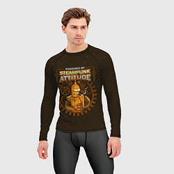 Рашгард мужской Steampunk Attitude, цвет: 3D-принт — фото 2