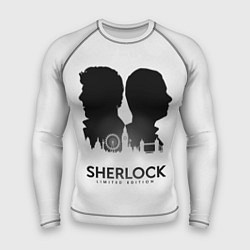 Рашгард мужской Sherlock Edition, цвет: 3D-принт