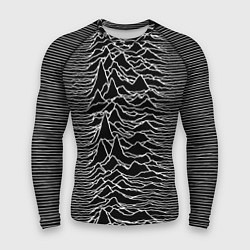 Рашгард мужской Joy Division: Unknown Pleasures, цвет: 3D-принт