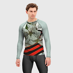 Рашгард мужской Георгиевская лента, цвет: 3D-принт — фото 2