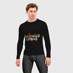 Рашгард мужской Hollywood Undead V, цвет: 3D-принт — фото 2