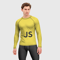Рашгард мужской JavaScript, цвет: 3D-принт — фото 2